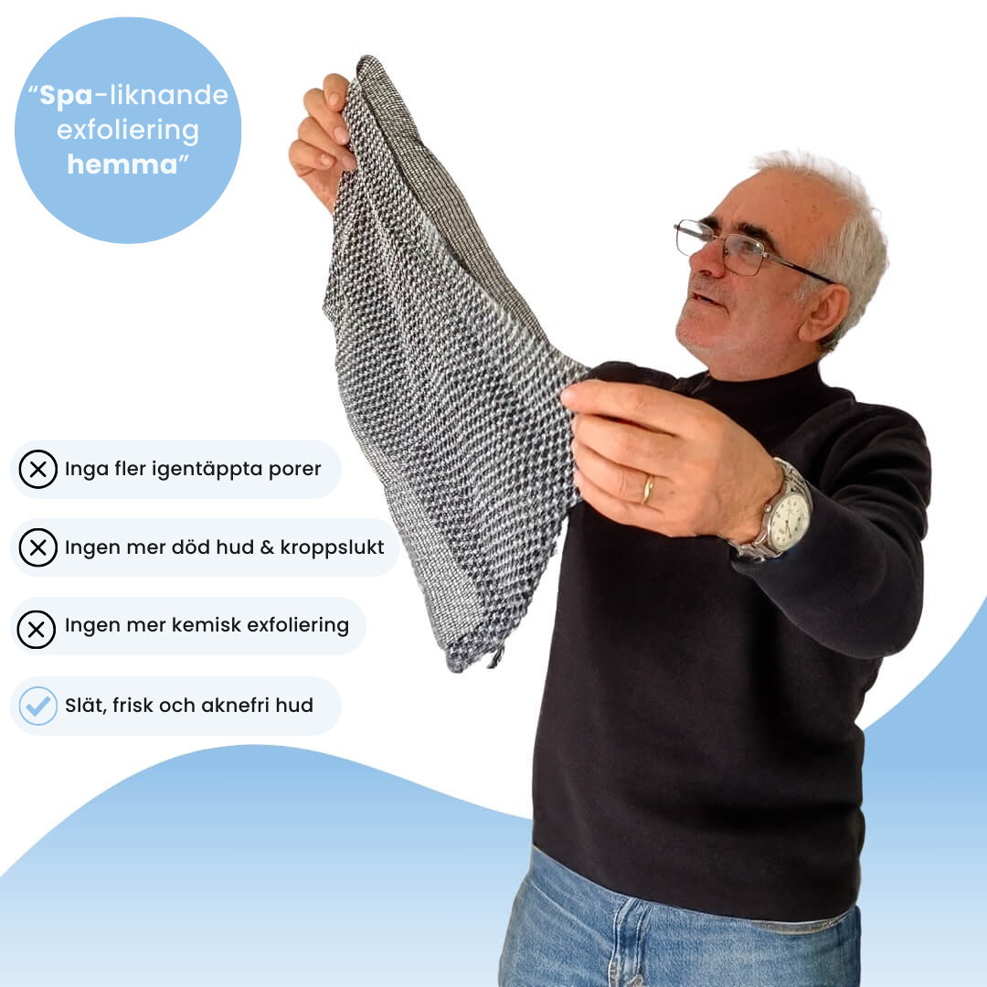 Blissy™ Exfolierande Antibakteriell Duschhandduk