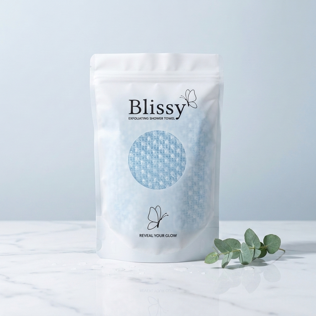 Blissy™ Exfolierande Antibakteriell Duschhandduk